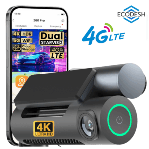 Ecodesh Z60 Pro 4G 4k cra dashcam in price Bangladesh