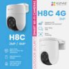 EZVIZ H8c 4G 3MP 2K Resolution Smart Home Pan&Tilt Camera Fixed Lens